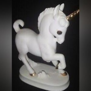 Vintage fine bone china. Freeman by George Good. White unicorn